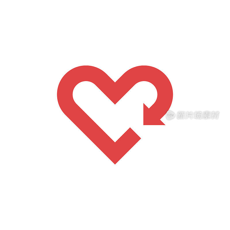 心图标,爱的概念