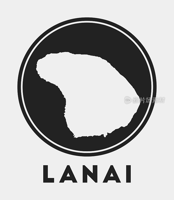 拉奈岛图标。
