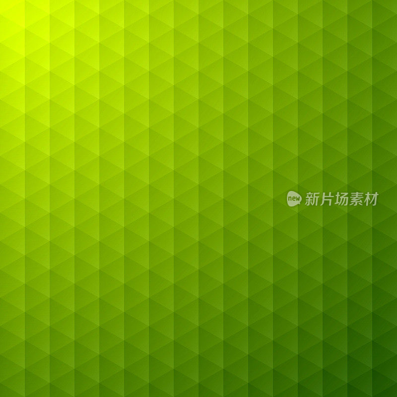 抽象绿色背景-几何纹理