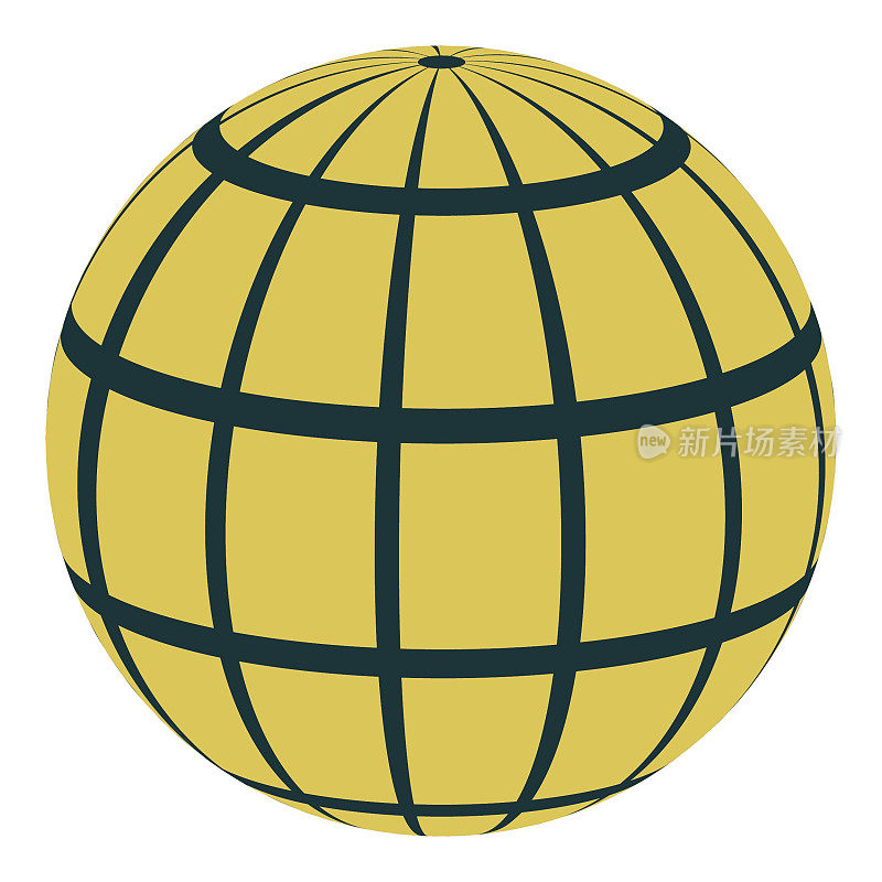 球带有图案元素，用于两种颜色的装饰