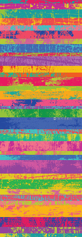 彩色抽象垃圾背景纹理彩虹多色条纹