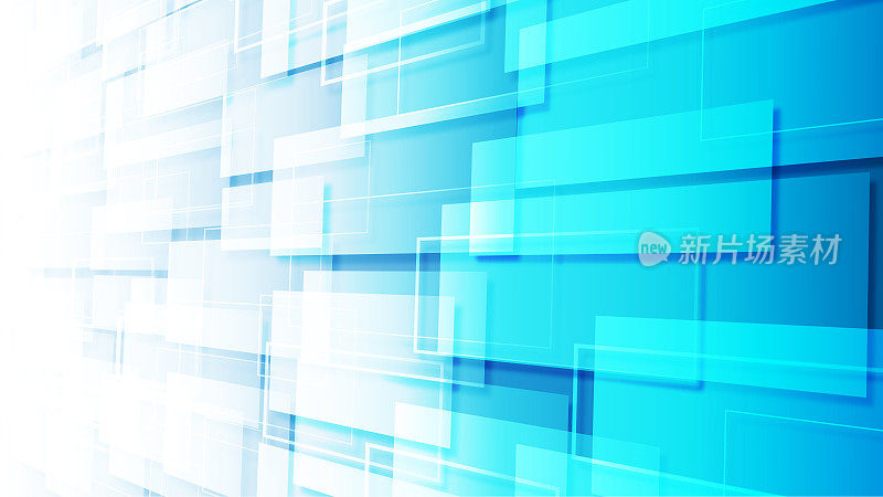 抽象蓝色半色调背景多色