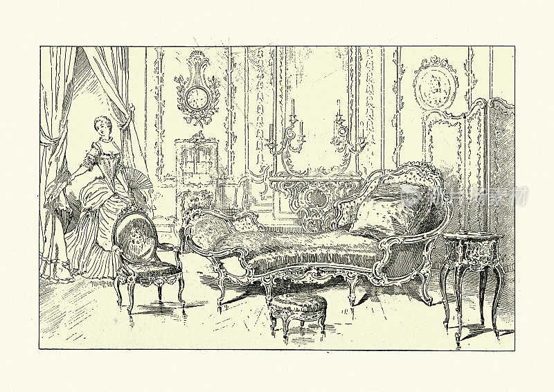 法国19世纪沙龙家具
