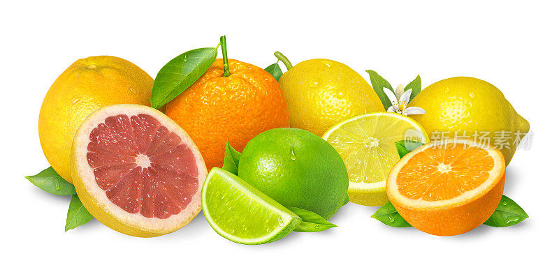 柑橘类显示