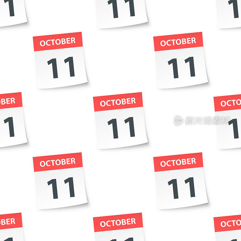 10月11日-每日日历无缝模式
