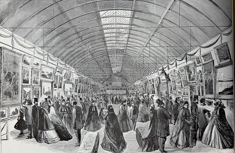 纽约，1864年的大都会博览会，图片库