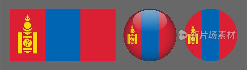 蒙古国旗集