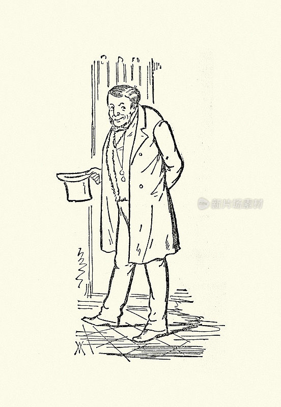 约瑟夫比格的素描漫画，一个来自贝尔法斯特的爱尔兰民族主义政治家。他曾担任大不列颠及爱尔兰联合王国下议院议员，维多利亚，历史，19世纪80年代