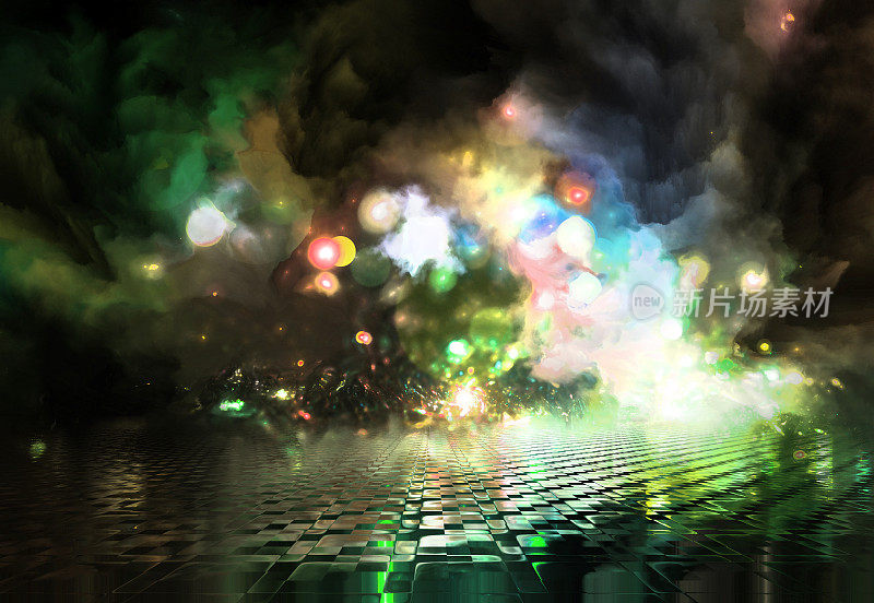 虚拟世界,抽象的科学背景