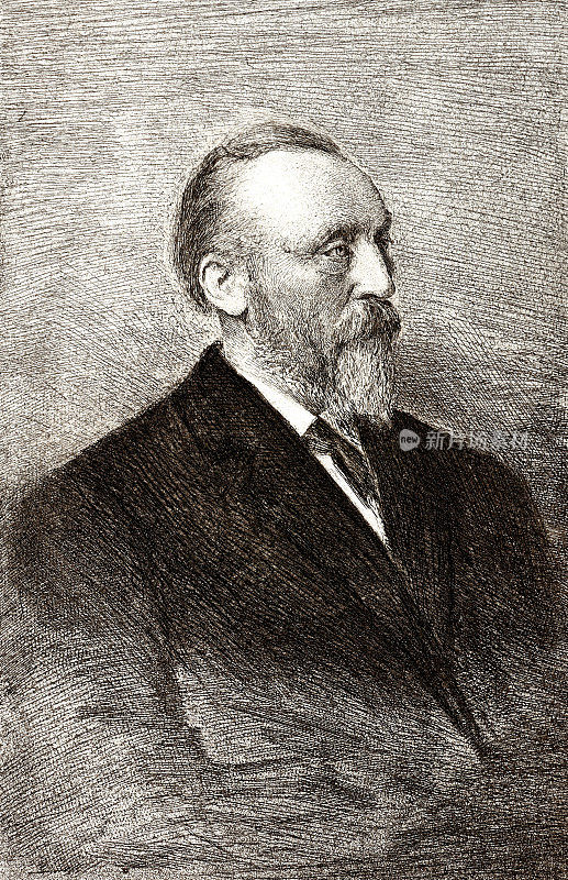 海因里希・冯・斯蒂芬，1831-1897年，德国邮政局长