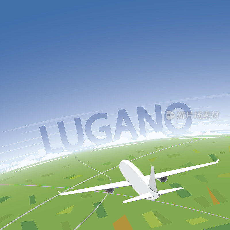 卢加诺飞行目的地