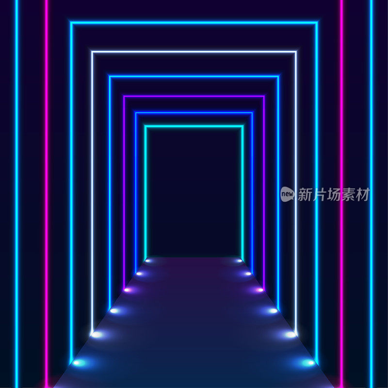 摘要以隧道蓝紫氖激光线技术为背景