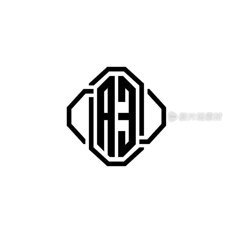 AE标志现代复古字母式样