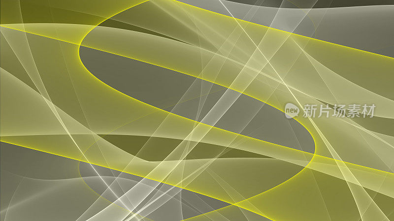背景抽象8K黄色，金色，黑色，白色，灰色射线，螺旋，激光，雾，渐变