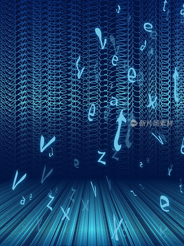 网络世界中的信息空间。