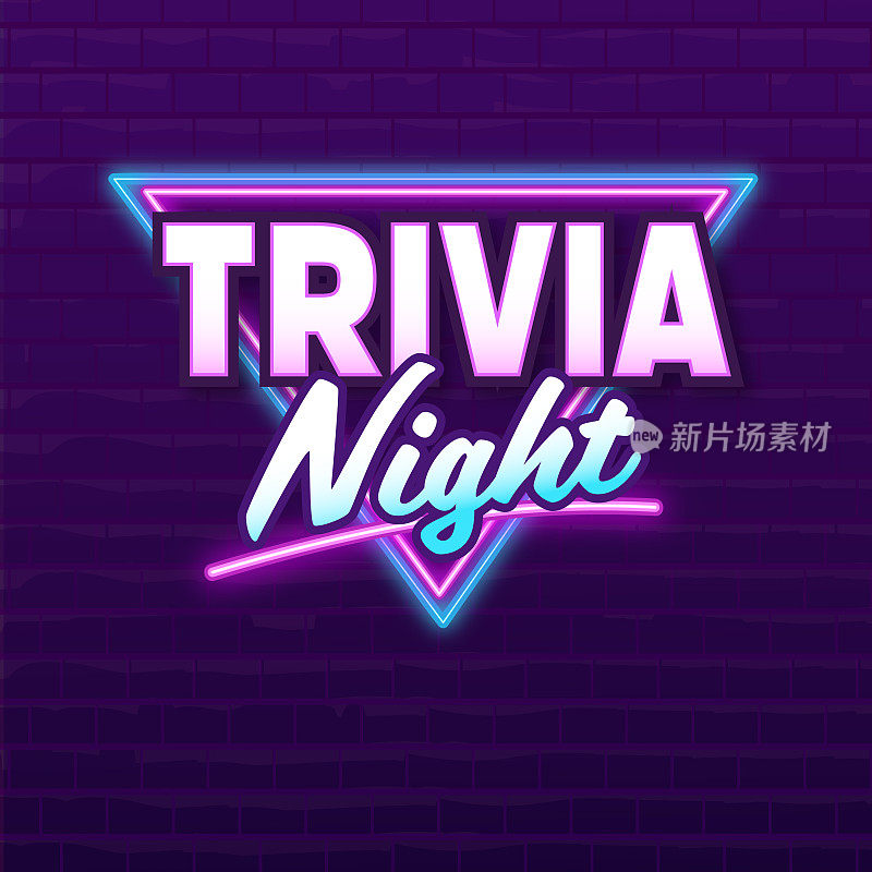 夜景霓虹灯招牌广告设计理念,适合餐厅和酒吧的夜生活