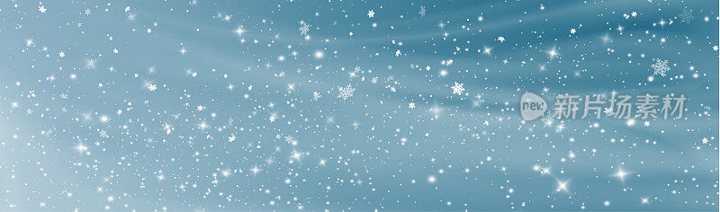 寒冬寒风质地。假日向量暴雪。寒冷暴风雪的圣诞节效应。向量PNG。