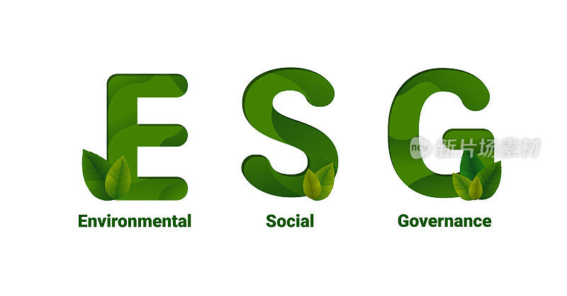 ESG经营理念:环境、社会、治理。商业投资分析模型。