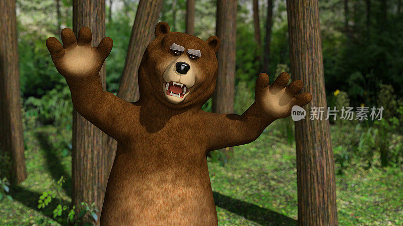 树林里的熊