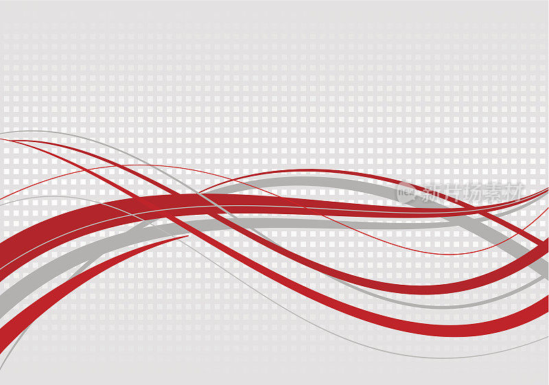 抽象的波浪背景