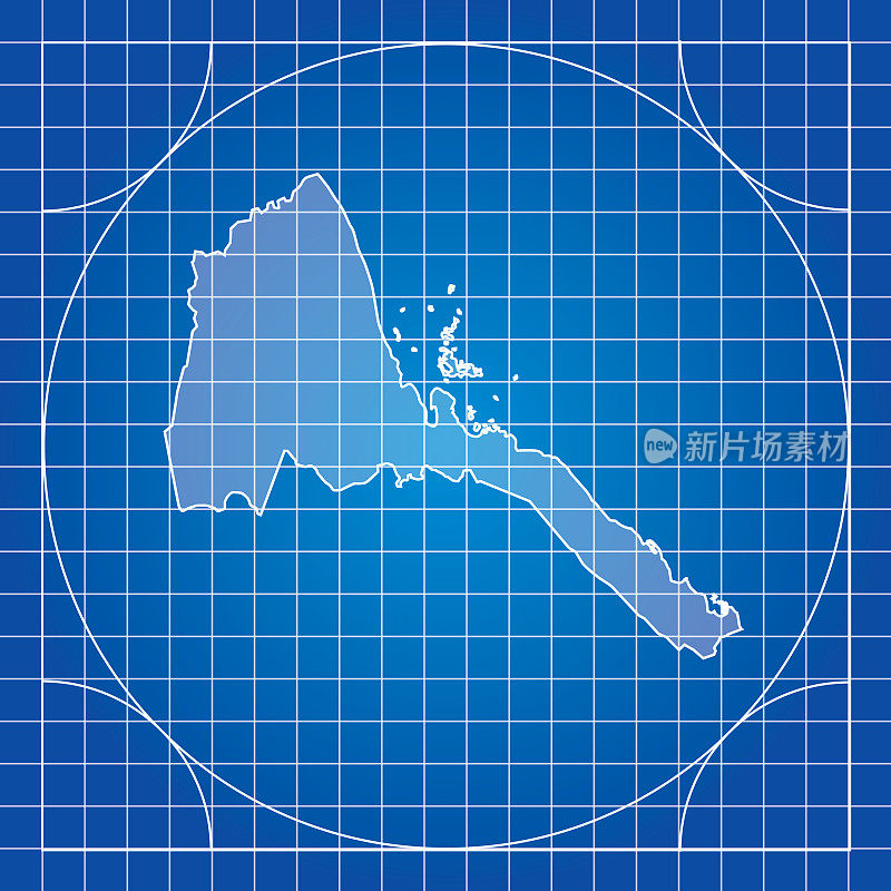 蓝图厄立特里亚地图
