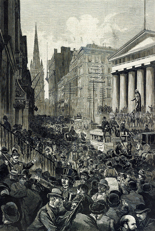 1884年的华尔街经济恐慌
