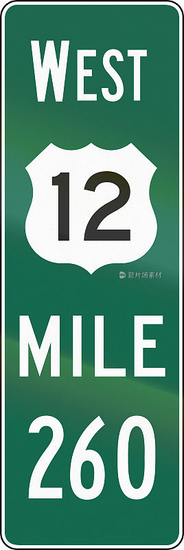 美国MUTCD路标-距离路标