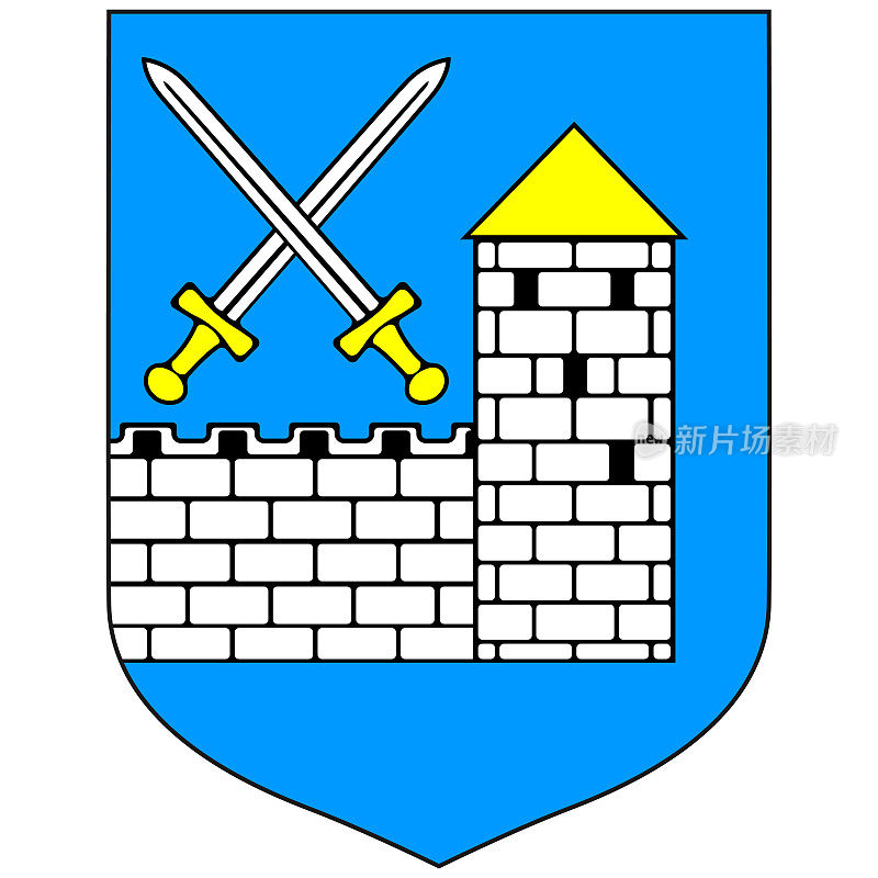爱沙尼亚共和国Laane-Viru县的盾徽