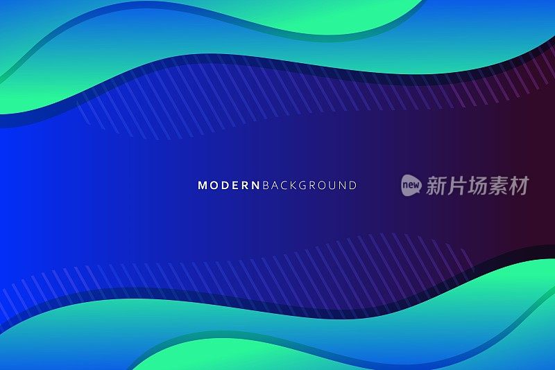 现代液体梯度颜色抽象背景