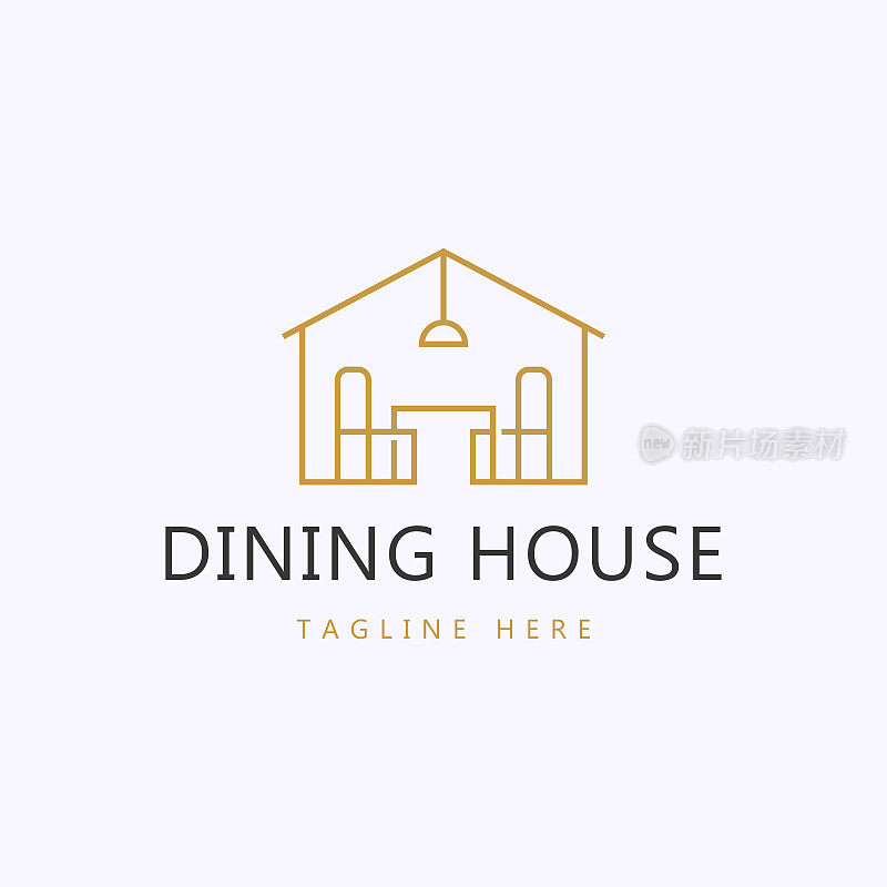 Logo室内设计餐厅概念