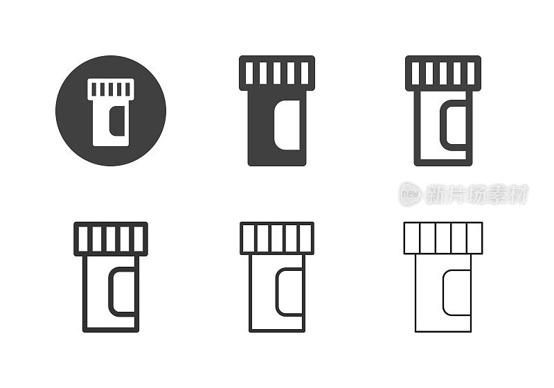 药瓶图标-多系列