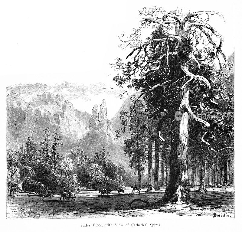 约塞米蒂国家公园，内华达山脉，加利福尼亚州，美国，地理
