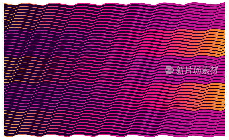 技术背景波纹条纹