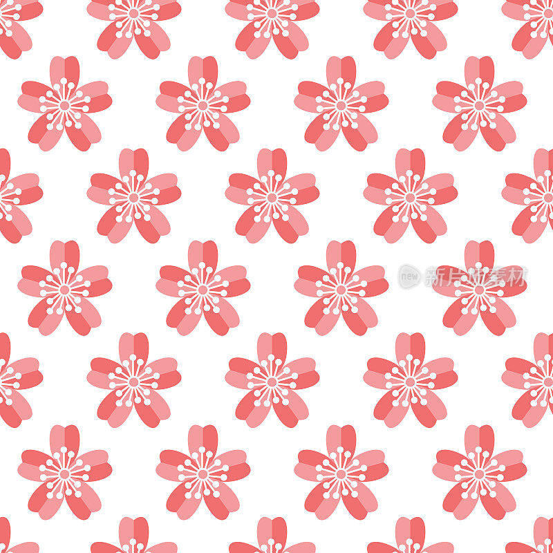 樱花花图标无缝模式