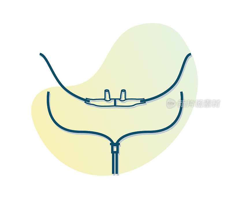鼻插管氧疗-图标