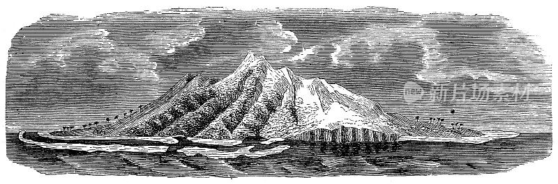 在地质学(有时在考古学)中，高地岛或火山岛是指火山起源的岛屿。