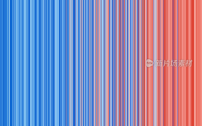 蓝红颜色线混合抽象的气候变化背景