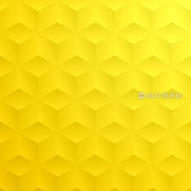 抽象黄色背景-几何纹理