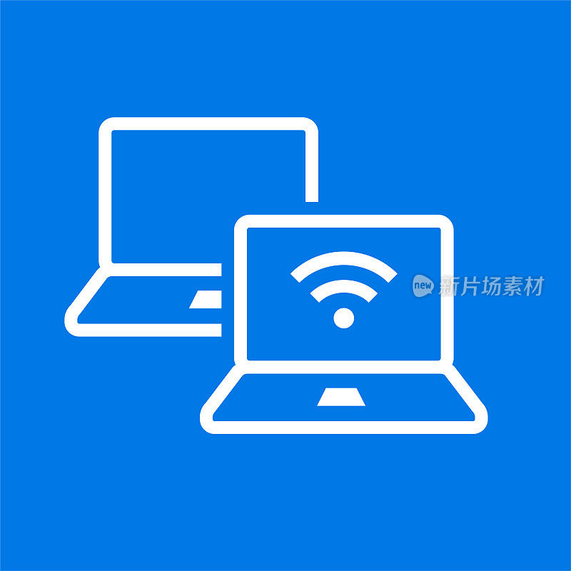 互联网电脑网络Wi-fi信号图标