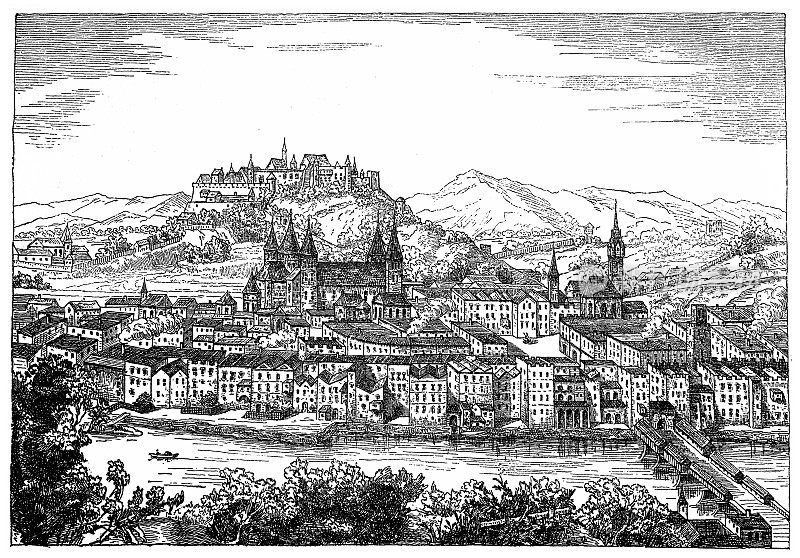 萨尔斯堡在1553年