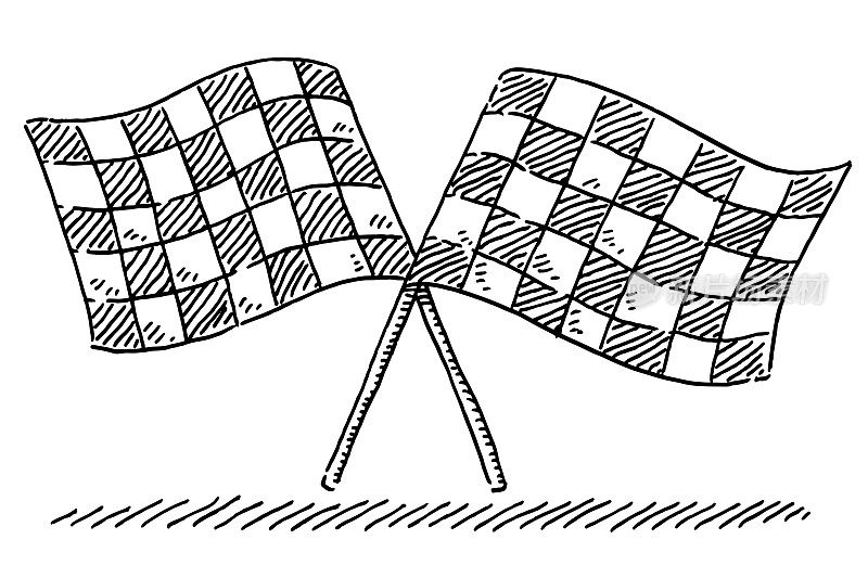方格旗竞赛符号绘图