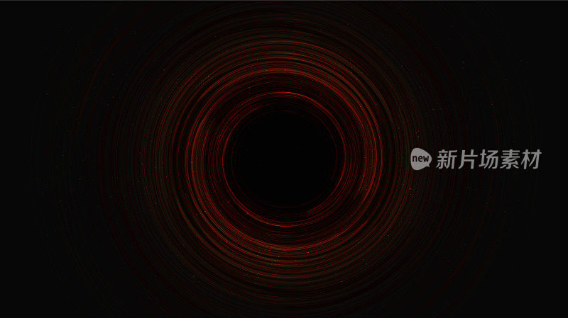 暗红色螺旋黑洞星系背景与银河系螺旋，宇宙和星空的概念设计，矢量
