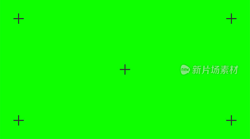 色度键背景。绿色屏幕与点图标。向量