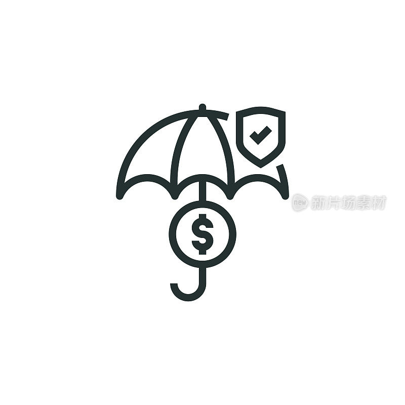 基金保障线Icon