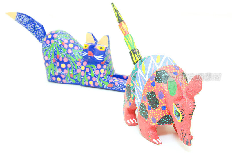 alebrijes五颜六色的动物