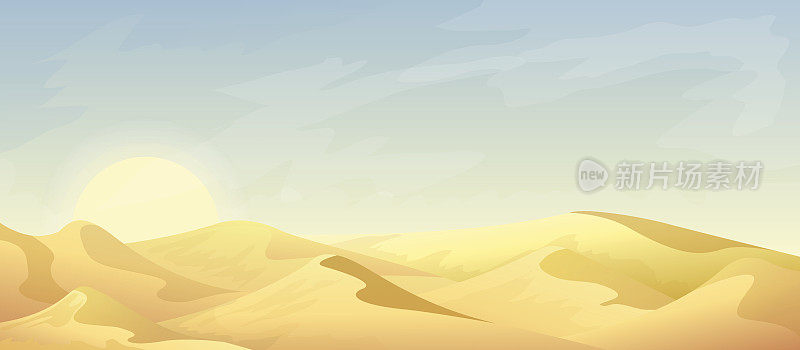 沙漠景观背景