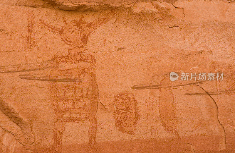 马蹄峡谷的象形文字