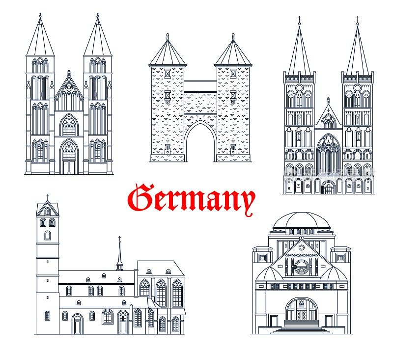 德国标志性建筑、旅游标志、多特蒙德