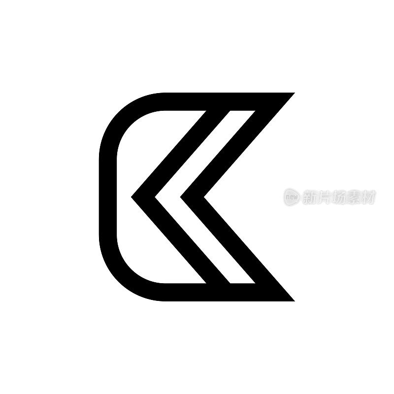 Logo设计与字母K