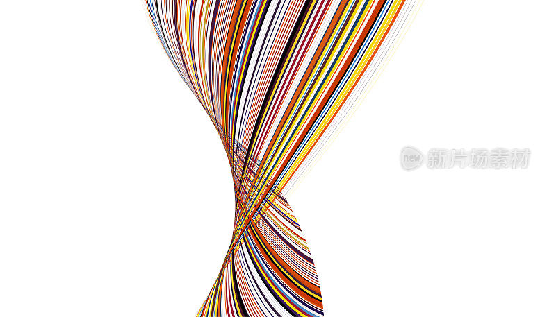 矢量颜色流动性线数据流概念技术背景